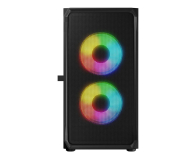 LOGIC CONCEPT Logic Portos ARGB Mini USB 3.0 Czarna AM-PORTOS-10-0000000-0002 - 1172928 - zdjęcie 2